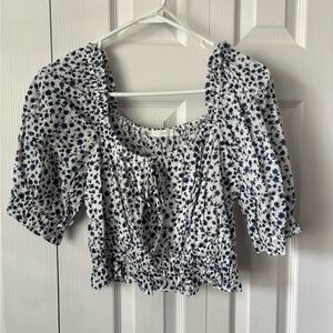 Floral Crop Top